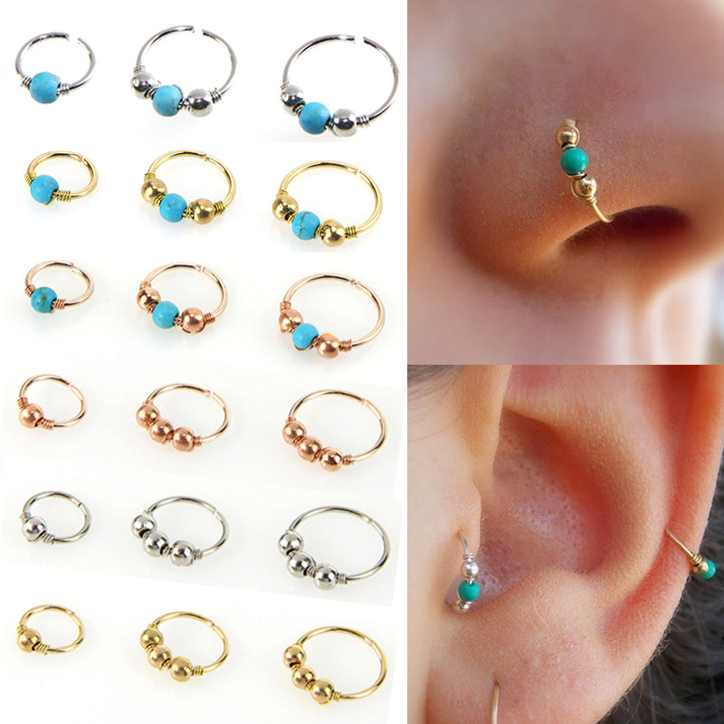 Nose Earring Piercing Jewelry - Thejewellerystyle