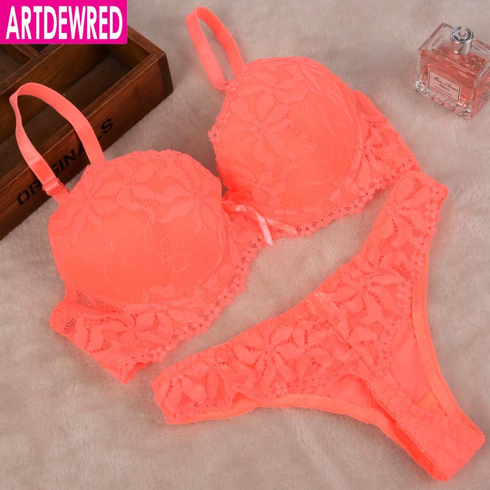 Lace Embroidery Bra Set Women Plus Size - Thejewellerystyle