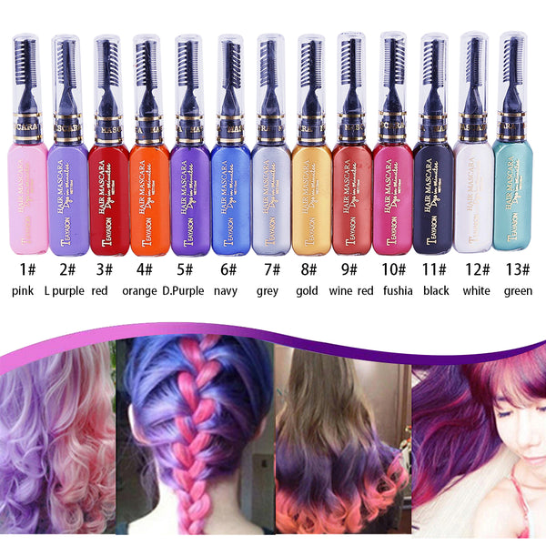 13 Colors One-off Hair Color Dye - Thejewellerystyle