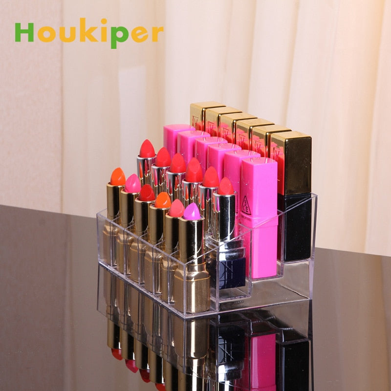 Lipstick Transparent Jewelry Storage Box - Thejewellerystyle