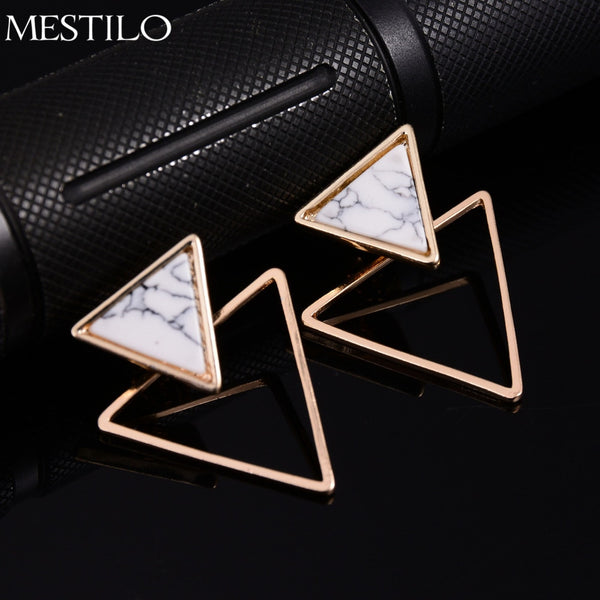Punk Design Fashion Square Triangle Round - Thejewellerystyle