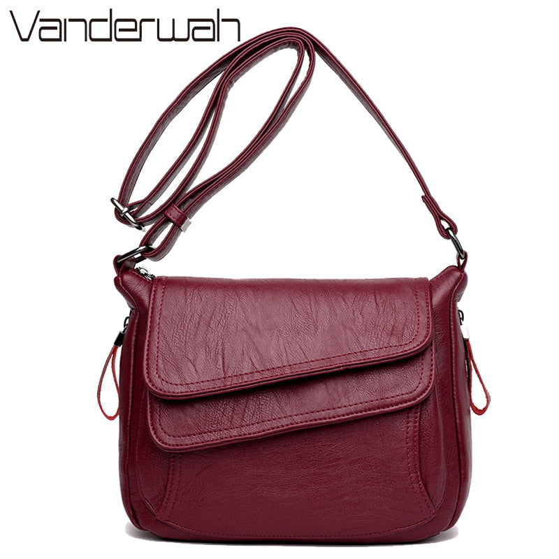 7 Colors Leather Luxury Handbags Women - Thejewellerystyle