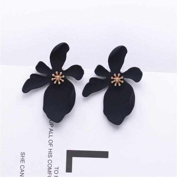 Elegant big Flower Earrings Summer Style - Thejewellerystyle