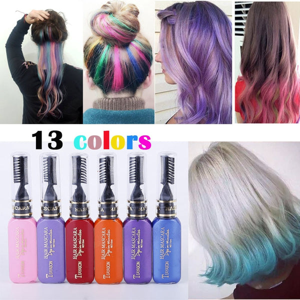 13 Colors One-time Hair Color - Thejewellerystyle